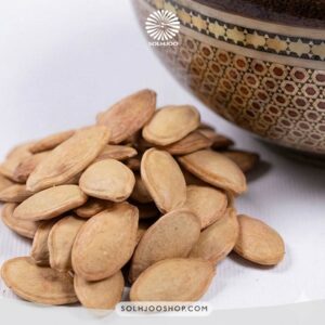 تخمه کدو دو آتیشه