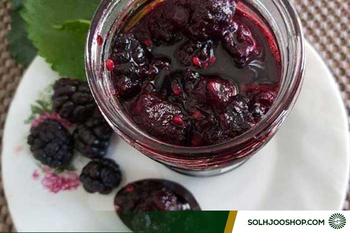 طرز تهیه مربای شاه توت