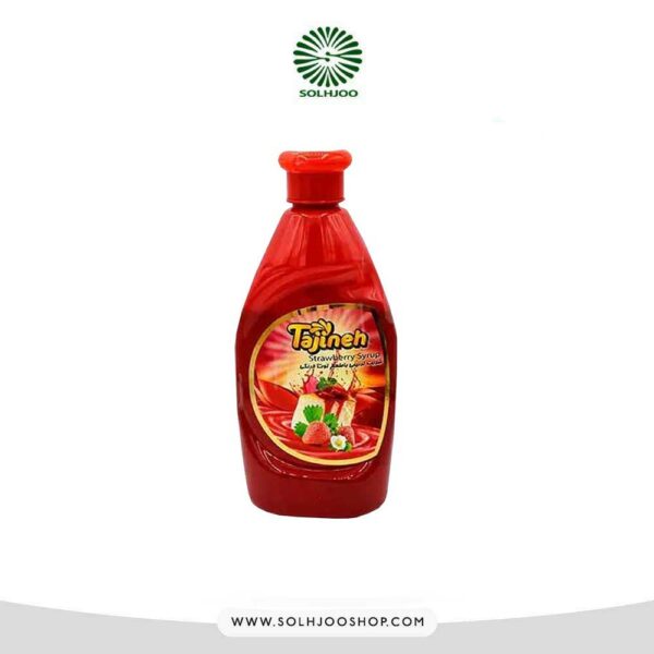 سس بستنی توت فرنگی تاژینه 500 گرم