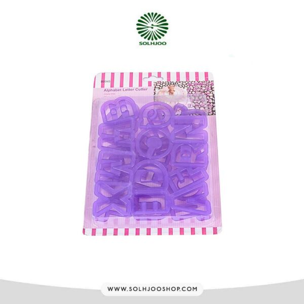 کاتر پلاستیکی حروف لاتین متوسط