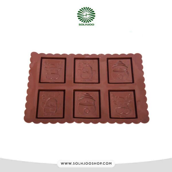 قالب بیسکوئیت شکلات سیلیکومارت ckc05