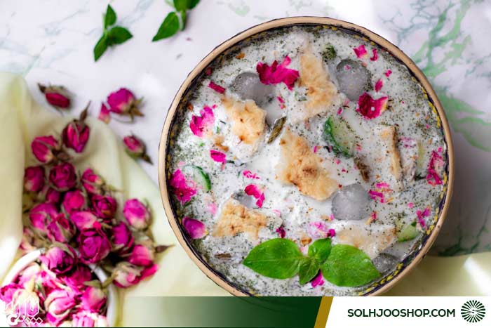 آب دوغ خیار