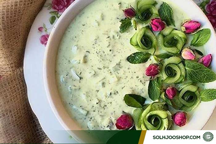 سالاد خیار و ماست