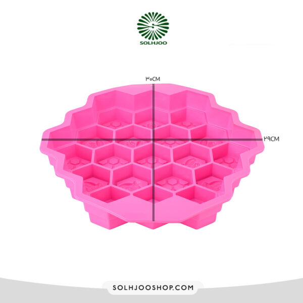 قالب سیلیکونی طرح کندو زنبور بزرگ