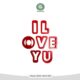 كاتر پلاستيكي لاو (I LOVE YOU)