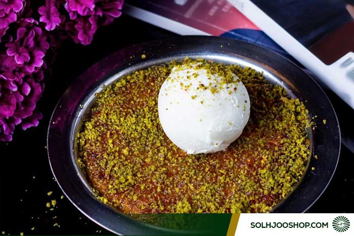 کنافه بستنی