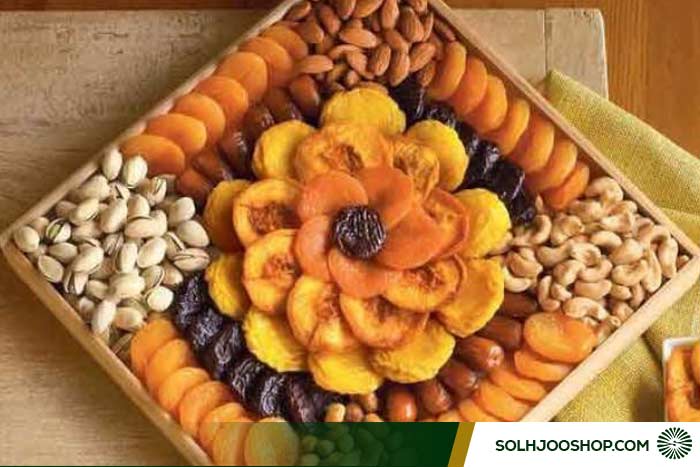 تزیین آجیل شب یلدا