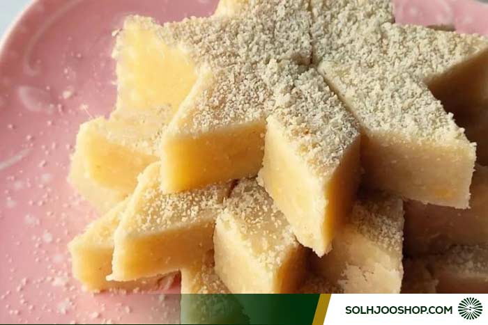 تهیه لوز زعفرانی یزدی 