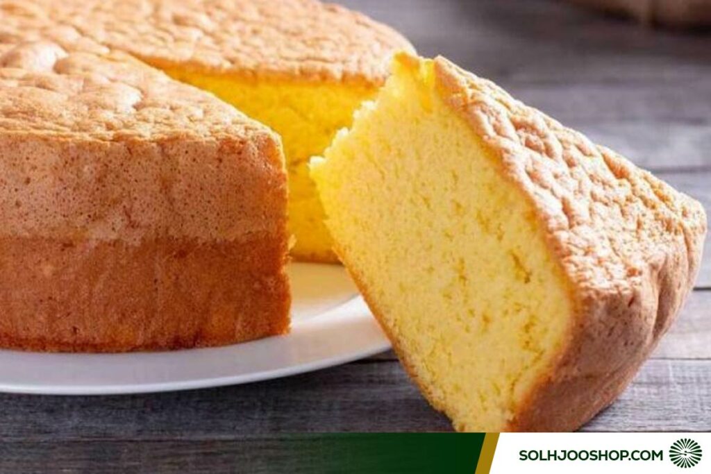 کیک تخم مرغی ساده