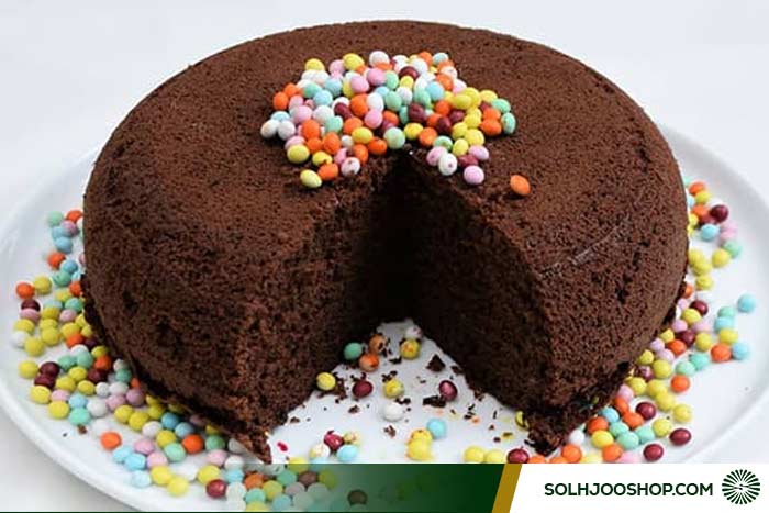 کیک قابلمه ای شکلاتی